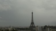 Archiv Foto Webcam Panorama Paris: Blick auf den Eiffelturm 17:00
