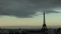 Archiv Foto Webcam Panorama Paris: Blick auf den Eiffelturm 06:00