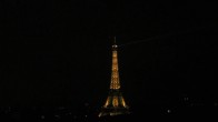 Archiv Foto Webcam Panorama Paris: Blick auf den Eiffelturm 01:00