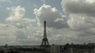 Archiv Foto Webcam Panorama Paris: Blick auf den Eiffelturm 11:00