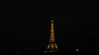 Archived image Webcam Panoramic View Paris - Eiffel Tower 23:00