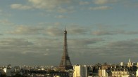 Archiv Foto Webcam Panorama Paris: Blick auf den Eiffelturm 07:00