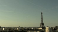 Archiv Foto Webcam Panorama Paris: Blick auf den Eiffelturm 09:00