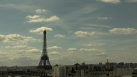 Archiv Foto Webcam Panorama Paris: Blick auf den Eiffelturm 11:00