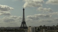 Archiv Foto Webcam Panorama Paris: Blick auf den Eiffelturm 11:00