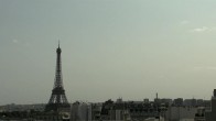 Archiv Foto Webcam Panorama Paris: Blick auf den Eiffelturm 15:00