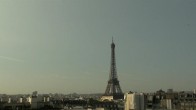 Archiv Foto Webcam Panorama Paris: Blick auf den Eiffelturm 10:00