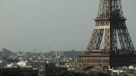 Archiv Foto Webcam Panorama Paris: Blick auf den Eiffelturm 04:00