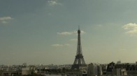 Archived image Webcam Panoramic View Paris - Eiffel Tower 17:00