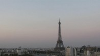 Archiv Foto Webcam Panorama Paris: Blick auf den Eiffelturm 07:00