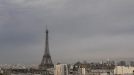 Archiv Foto Webcam Panorama Paris: Blick auf den Eiffelturm 09:00