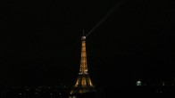 Archived image Webcam Panoramic View Paris - Eiffel Tower 23:00