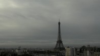 Archiv Foto Webcam Panorama Paris: Blick auf den Eiffelturm 09:00