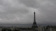 Archiv Foto Webcam Panorama Paris: Blick auf den Eiffelturm 17:00