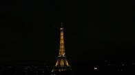 Archiv Foto Webcam Panorama Paris: Blick auf den Eiffelturm 18:00