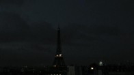 Archiv Foto Webcam Panorama Paris: Blick auf den Eiffelturm 07:00