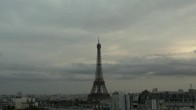 Archiv Foto Webcam Panorama Paris: Blick auf den Eiffelturm 21:00