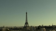 Archived image Webcam Panoramic View Paris - Eiffel Tower 17:00