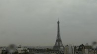 Archiv Foto Webcam Panorama Paris: Blick auf den Eiffelturm 09:00