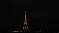 Archived image Webcam Panoramic View Paris - Eiffel Tower 23:00
