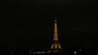 Archived image Webcam Panoramic View Paris - Eiffel Tower 01:00