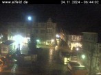 Archiv Foto Webcam Blick auf das Rathaus von Alfeld 05:00