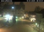 Archiv Foto Webcam Blick auf das Rathaus von Alfeld 23:00