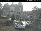 Archiv Foto Webcam Blick auf das Rathaus von Alfeld 09:00