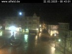 Archiv Foto Webcam Blick auf das Rathaus von Alfeld 23:00