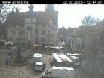 Archiv Foto Webcam Blick auf das Rathaus von Alfeld 11:00