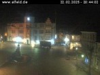 Archiv Foto Webcam Blick auf das Rathaus von Alfeld 19:00