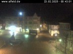 Archiv Foto Webcam Blick auf das Rathaus von Alfeld 23:00