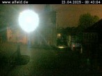 Archiv Foto Webcam Blick auf das Rathaus von Alfeld 23:00