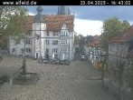 Archiv Foto Webcam Blick auf das Rathaus von Alfeld 15:00