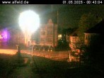 Archiv Foto Webcam Blick auf das Rathaus von Alfeld 23:00