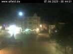 Archiv Foto Webcam Blick auf das Rathaus von Alfeld 23:00