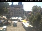 Archiv Foto Webcam Blick auf das Rathaus von Alfeld 11:00