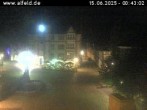 Archiv Foto Webcam Blick auf das Rathaus von Alfeld 23:00