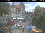 Archiv Foto Webcam Blick auf das Rathaus von Alfeld 13:00