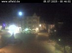 Archiv Foto Webcam Blick auf das Rathaus von Alfeld 23:00