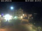 Archiv Foto Webcam Blick auf das Rathaus von Alfeld 23:00