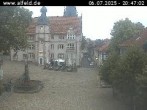Archiv Foto Webcam Blick auf das Rathaus von Alfeld 19:00