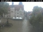 Archiv Foto Webcam Blick auf das Rathaus von Alfeld 13:00