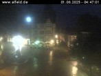 Archiv Foto Webcam Blick auf das Rathaus von Alfeld 03:00