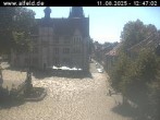 Archiv Foto Webcam Blick auf das Rathaus von Alfeld 11:00