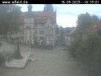 Archiv Foto Webcam Blick auf das Rathaus von Alfeld 09:00