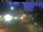 Archiv Foto Webcam Blick auf das Rathaus von Alfeld 05:00