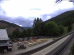 Archived image Webcam Schneeberg: View mountain restaurant Baumgartner 07:00