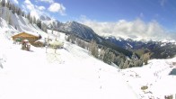 Archived image Webcam Grossarl: View Loosbuehelalm 07:00