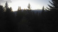 Archiv Foto Webcam Rosswald - Chalet Bergfriede 19:00